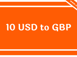 10 USD to GBP