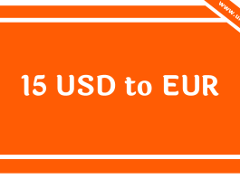 15 USD to EUR