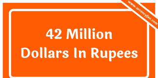 42 Million Dollars In Rupees
