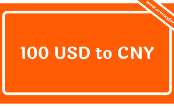 100 USD to CNY