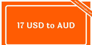17 USD to AUD