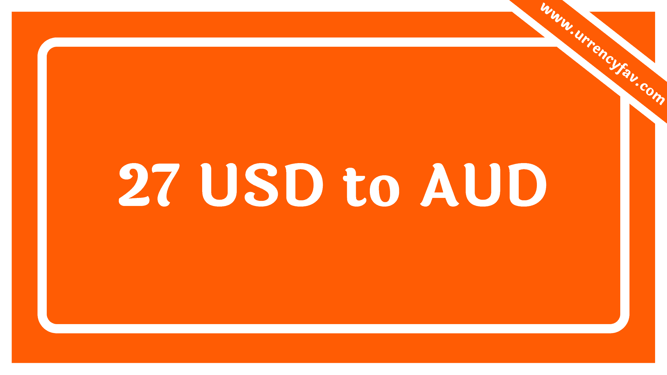 27 USD to AUD