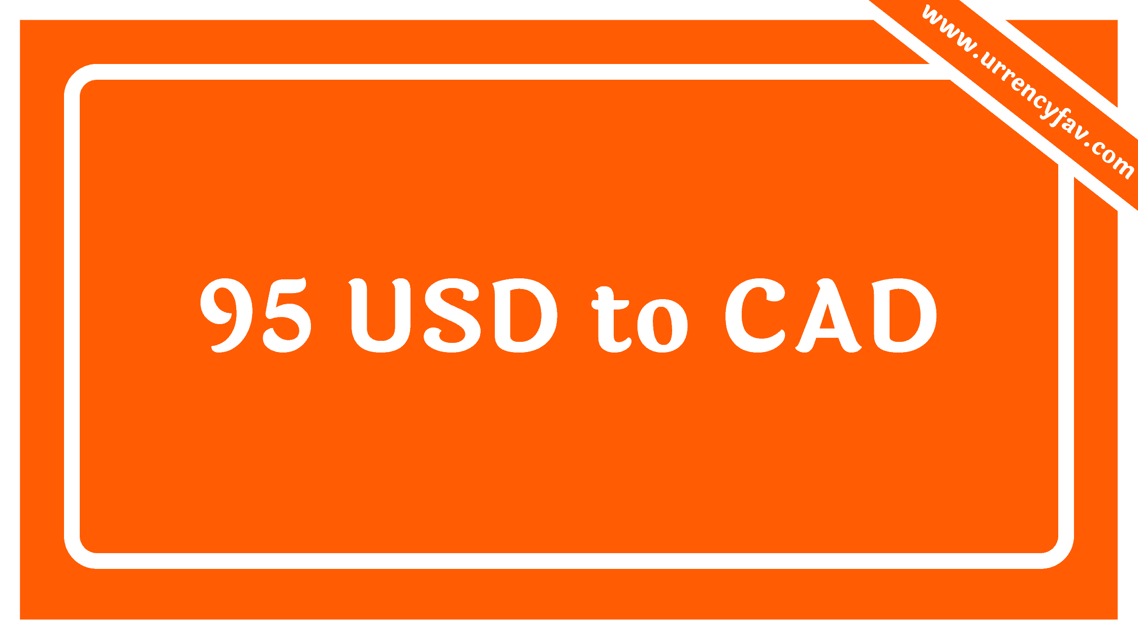 95 USD to CAD