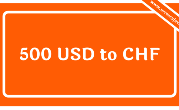500 USD to CHF