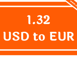 1.32 USD to EUR