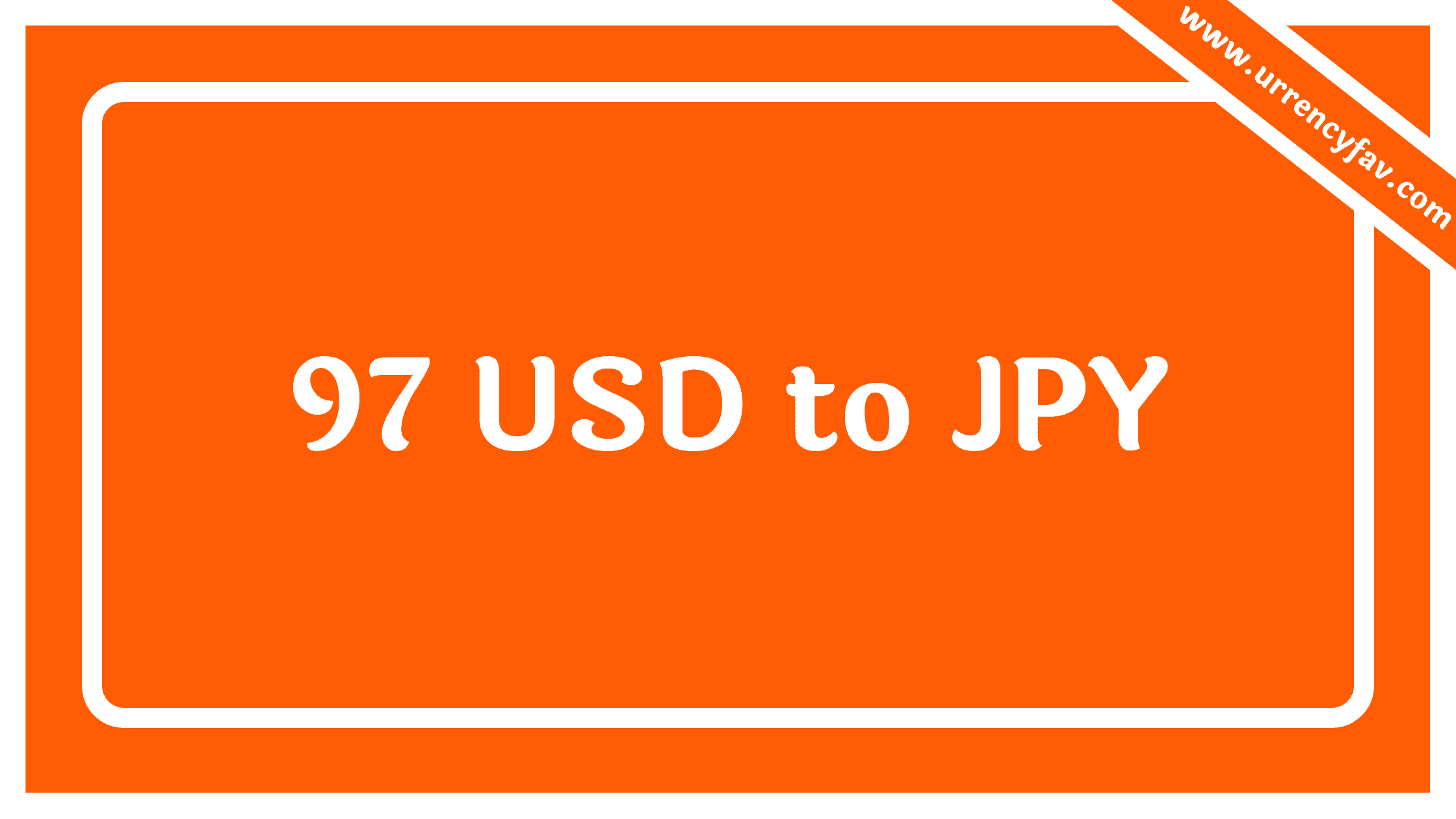 97 USD to JPY