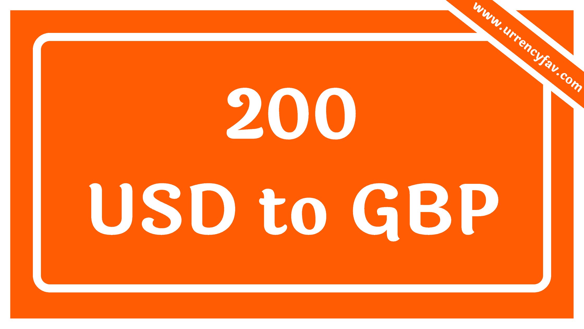 200 USD to GBP