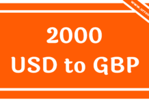 2000 USD to GBP