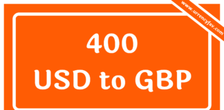 400 USD to GBP