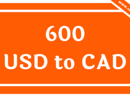 600 USD to CAD